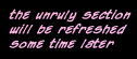 ...unruly.themittensbrigade.org to come next...